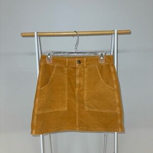 American Eagle Outfitters Yellow Corduroy Jacket